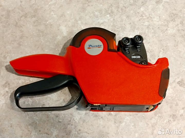 Этикет-пистолет Pronto DBC20 2-строчный 10-значный