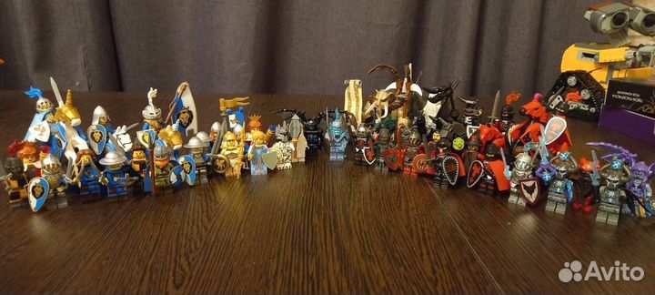 Lego минифигурки на тему фентези