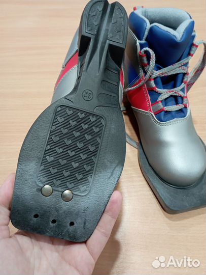 Ботинки р-р 32, для лыж, детские