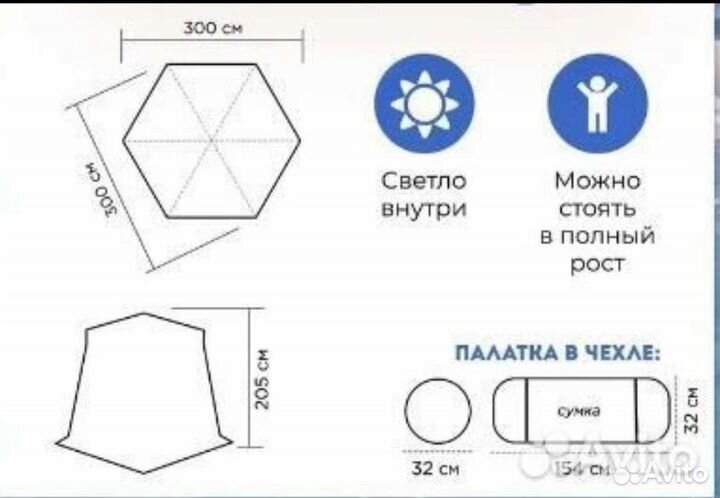 Мобильная баня палатка новая туристическая 2020
