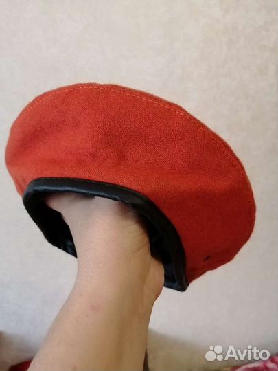 Берет кадетский оранжевый
