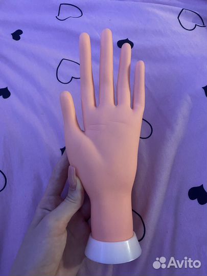 Тренировочная рука для маникюра