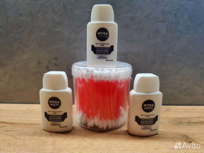 Бальзам после бритья nivea 30мл 3кор