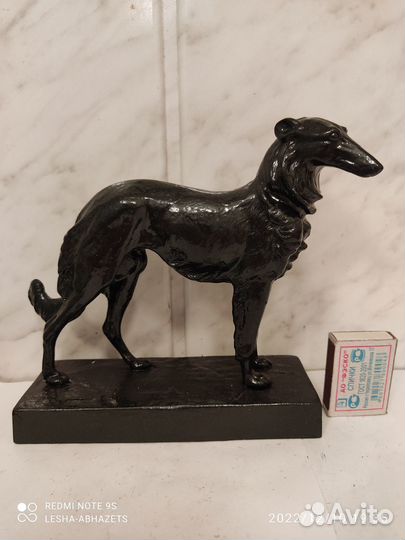 Борзая. Собака. Литье. Чугун. Клеймо Касли 1983 г