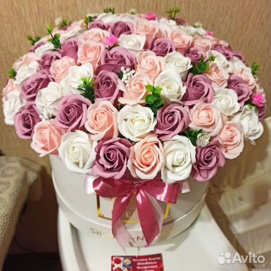 Мыльные букеты