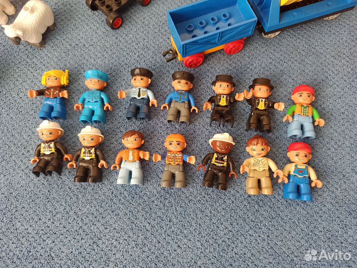 Lego duplo конструктор и железная дорога