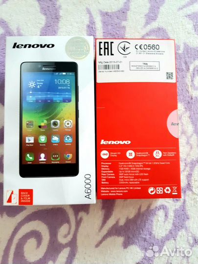 Lenovo A6000, 8 ГБ