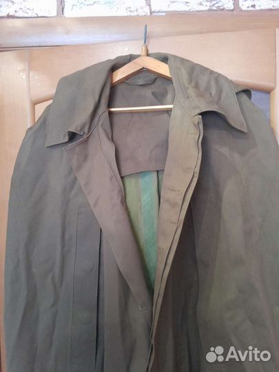 Плащ накидка военная.ссср.Размер 48/3