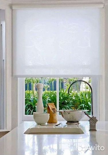 Рулонные шторы зебра