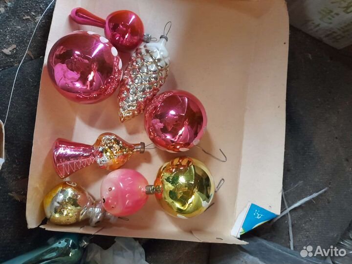Елочные игрушки СССР