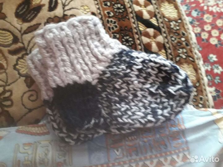 Носки детские вязаные