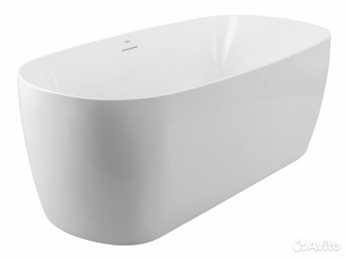 Ванна отдельностоящая BelBagno BB415, 170x80х61 см