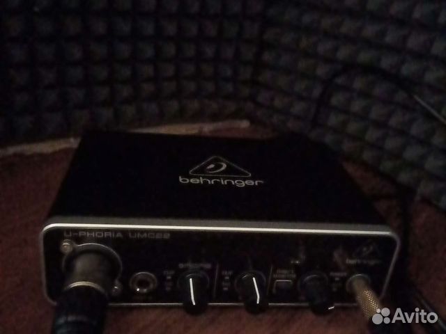 Внешняя звуковая карта behringer купить в Москве | Хобби и отдых | Авито