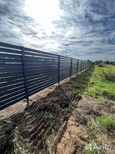 Заборы под ключ