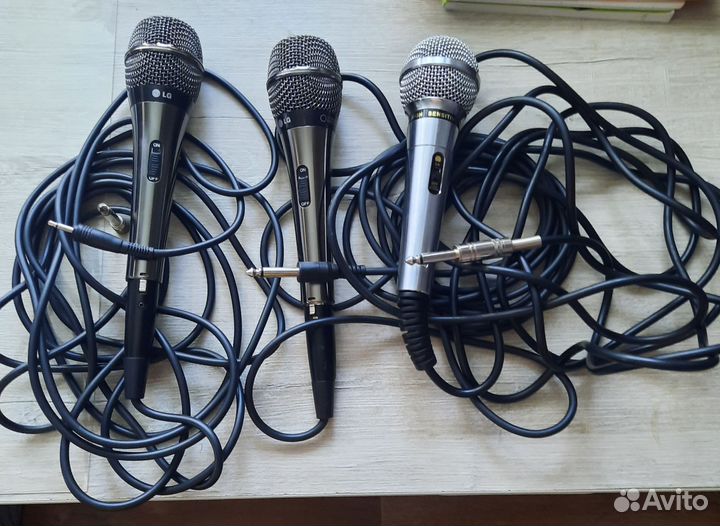 Микрофон проводной