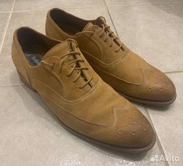 Туфли(ботинки) Timberland, размер 8w(42), кожа