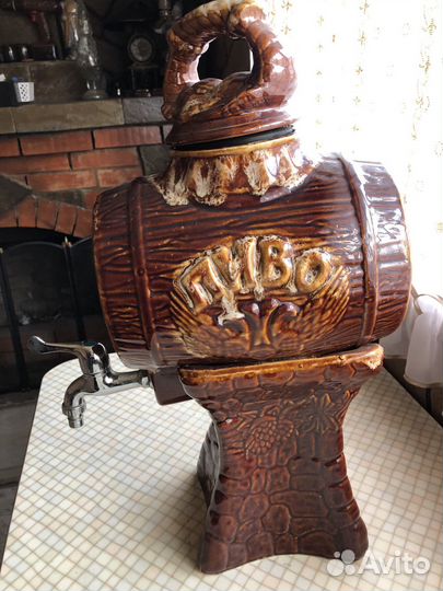 Боченок керамический