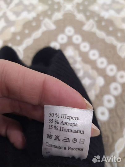 Новый зимний набор(шапка+шарф)