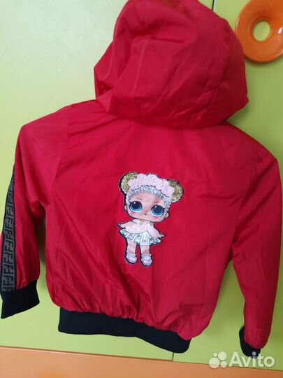 Ветровка для девочки 116