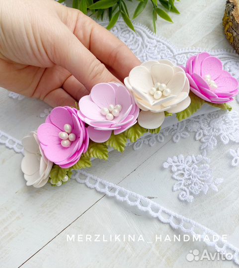 Повязка на голову для девочки