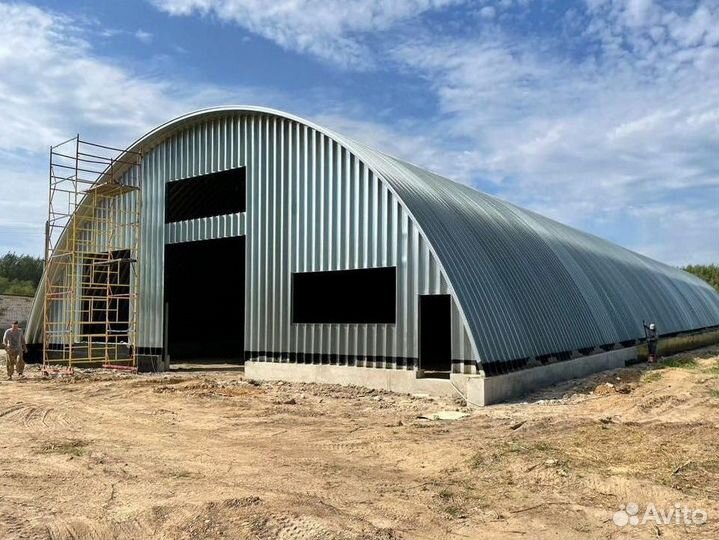 Ангар овощехранилище под ключ