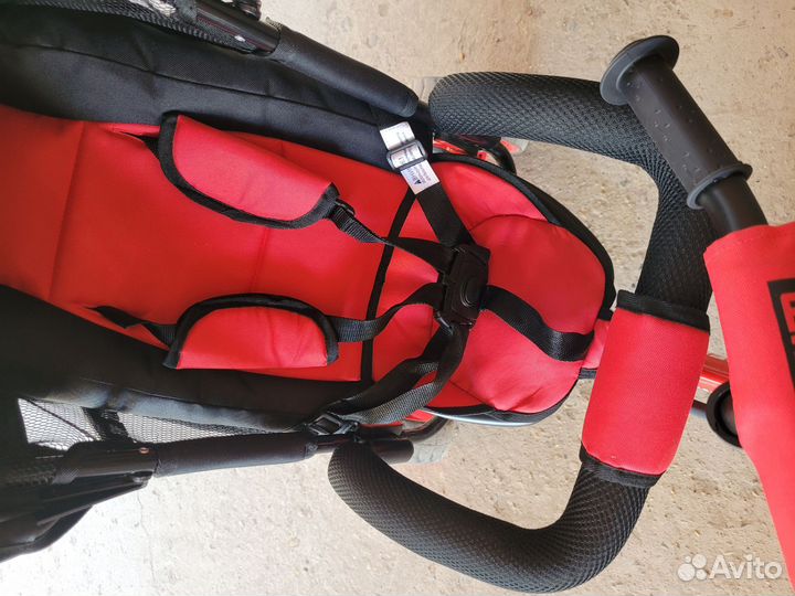 Велосипед коляска с ручкой