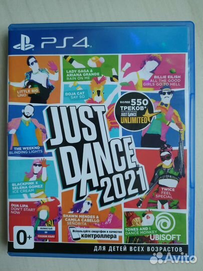 PS4 игра Ubisoft Just Dance 2021