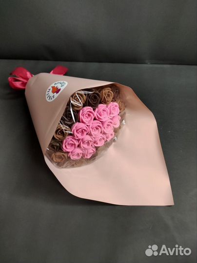 Букет - 29 Роз из Настоящего Шоколада