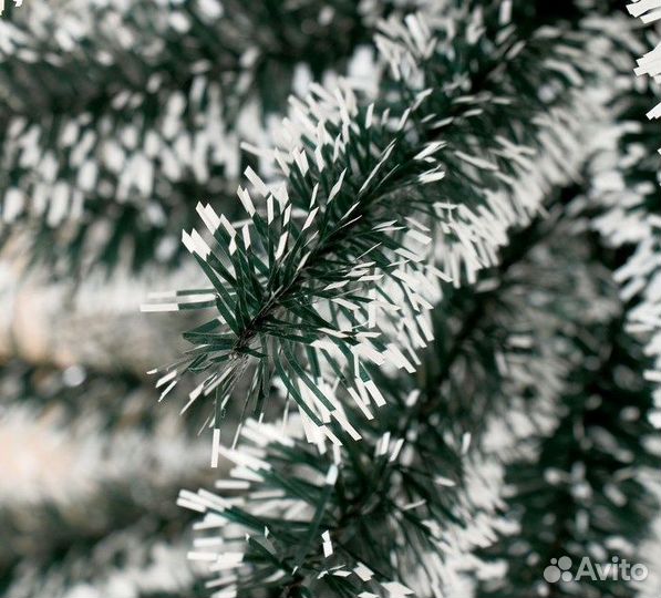 Ёлка радуга с белым 120 см, d нижнего яруса 43 см