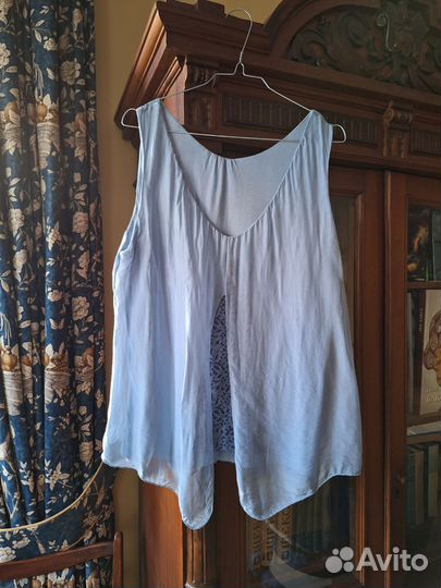 Топ шелковый