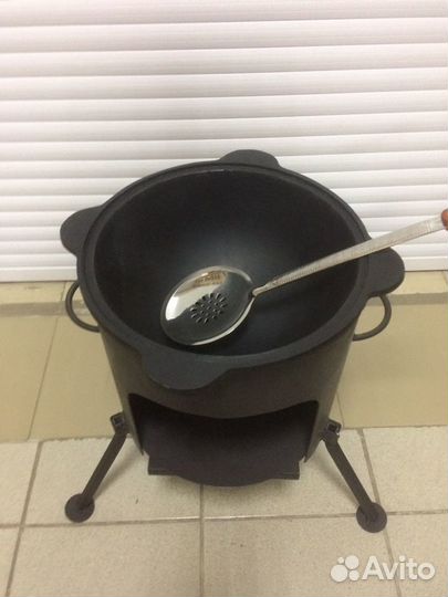 Казан + печь + шумовка