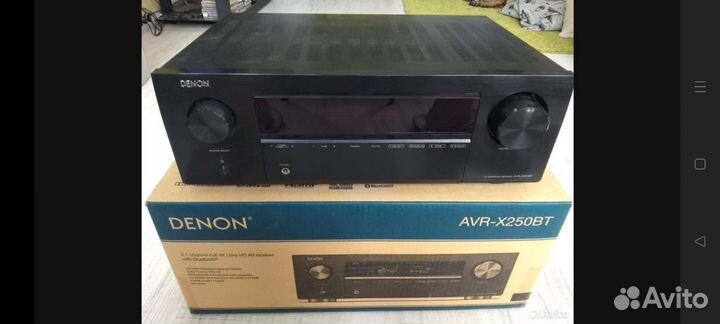 AV Ресивер Denon AVR-X250BT