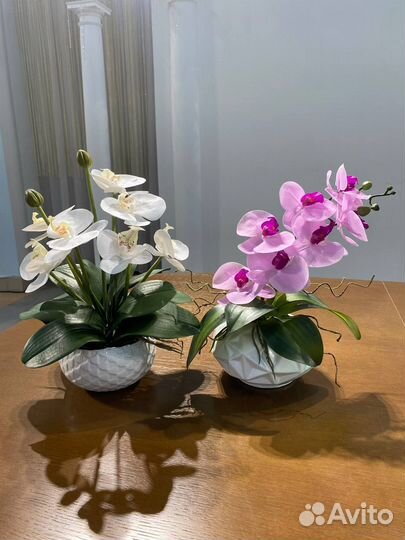Цветы для дома. Цветы искусственные. Орхидеи