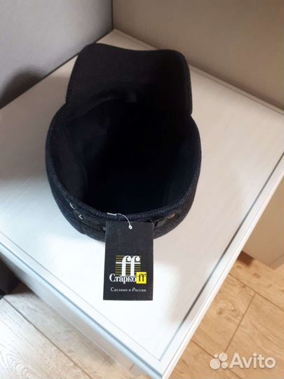 Кепка мужская драповая