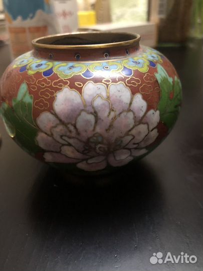 Шкатулка клуазоне