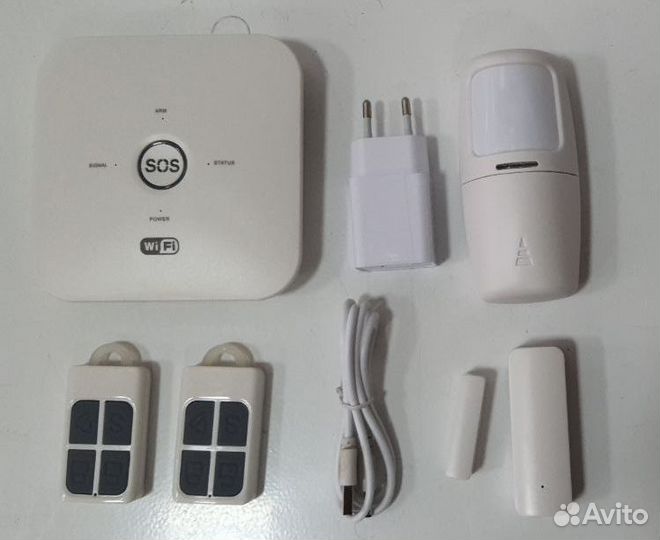 Умная Wi-Fi + GSM сигнализация комплект