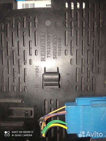 Блок комфорта рено меган 1