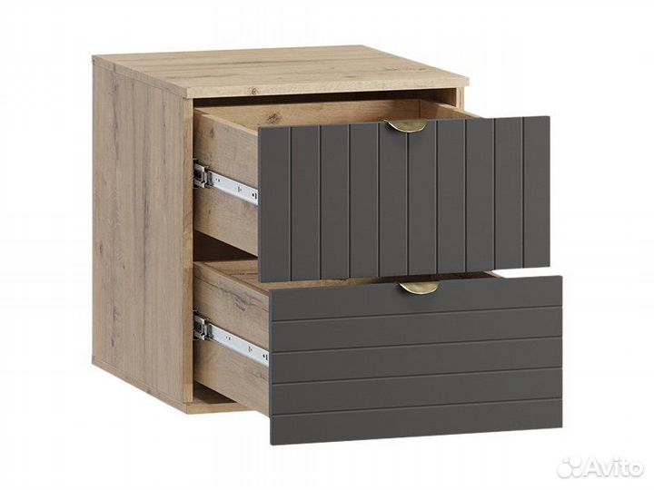 Тумба прикроватная Монблан-1 Line Grafit