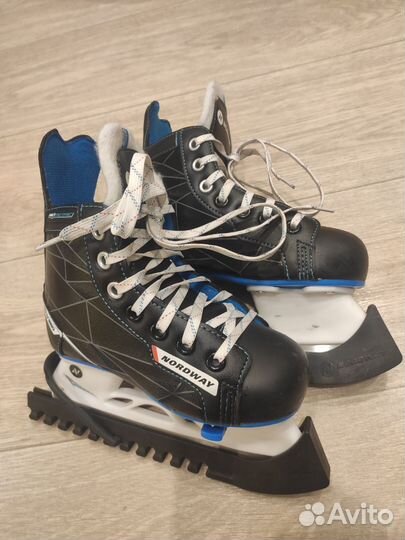 Коньки хоккейные раздвижные детские nordway