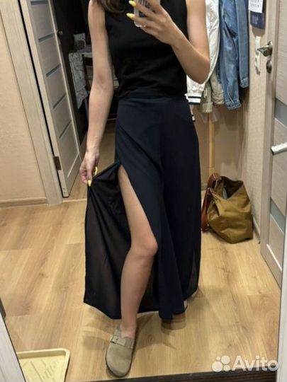 Брюки палаццо