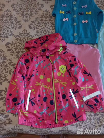 Вещи пакетом на девочку р-р 110-116