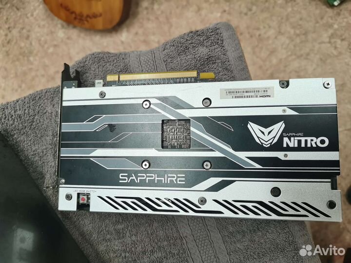 Видеокарта sapphire nitro rx 580 8gb