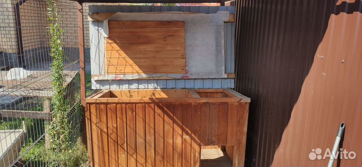 Утепленная будка для собаки