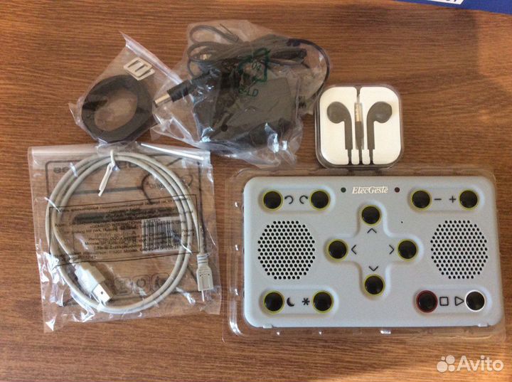 Тифлофлешплеер ElecGeste dtbp-301