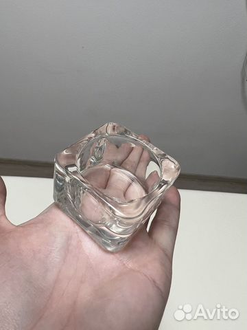 Подсвечник IKEA стекло