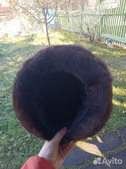 Женская норковая шапка