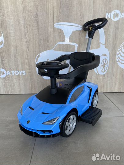 Машинка каталка толокар Ламборджини