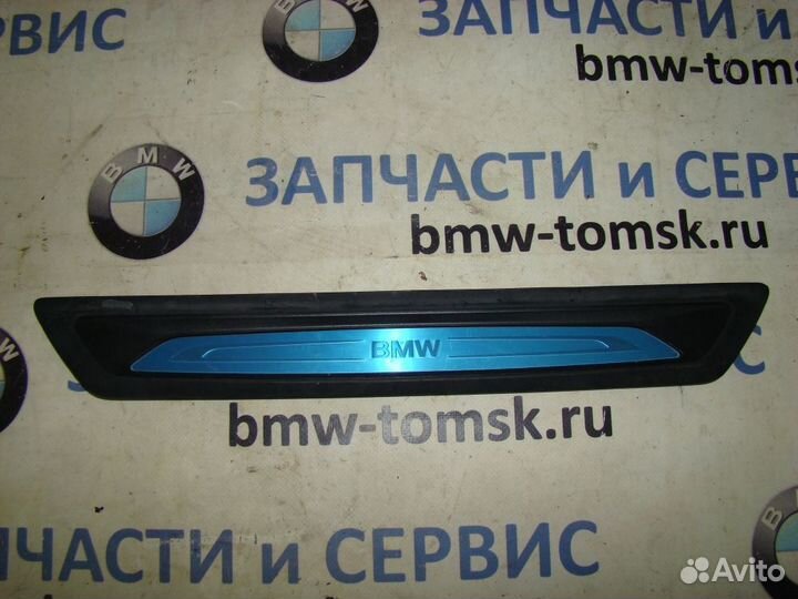 Накладка порога салона F BMW 118i F20 2015 пробег