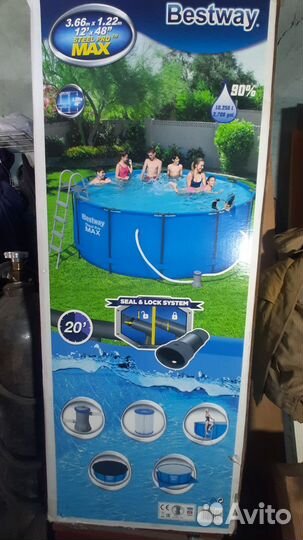 Каркасный бассейн bestway