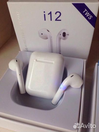Беспроводные наушники i12 tws